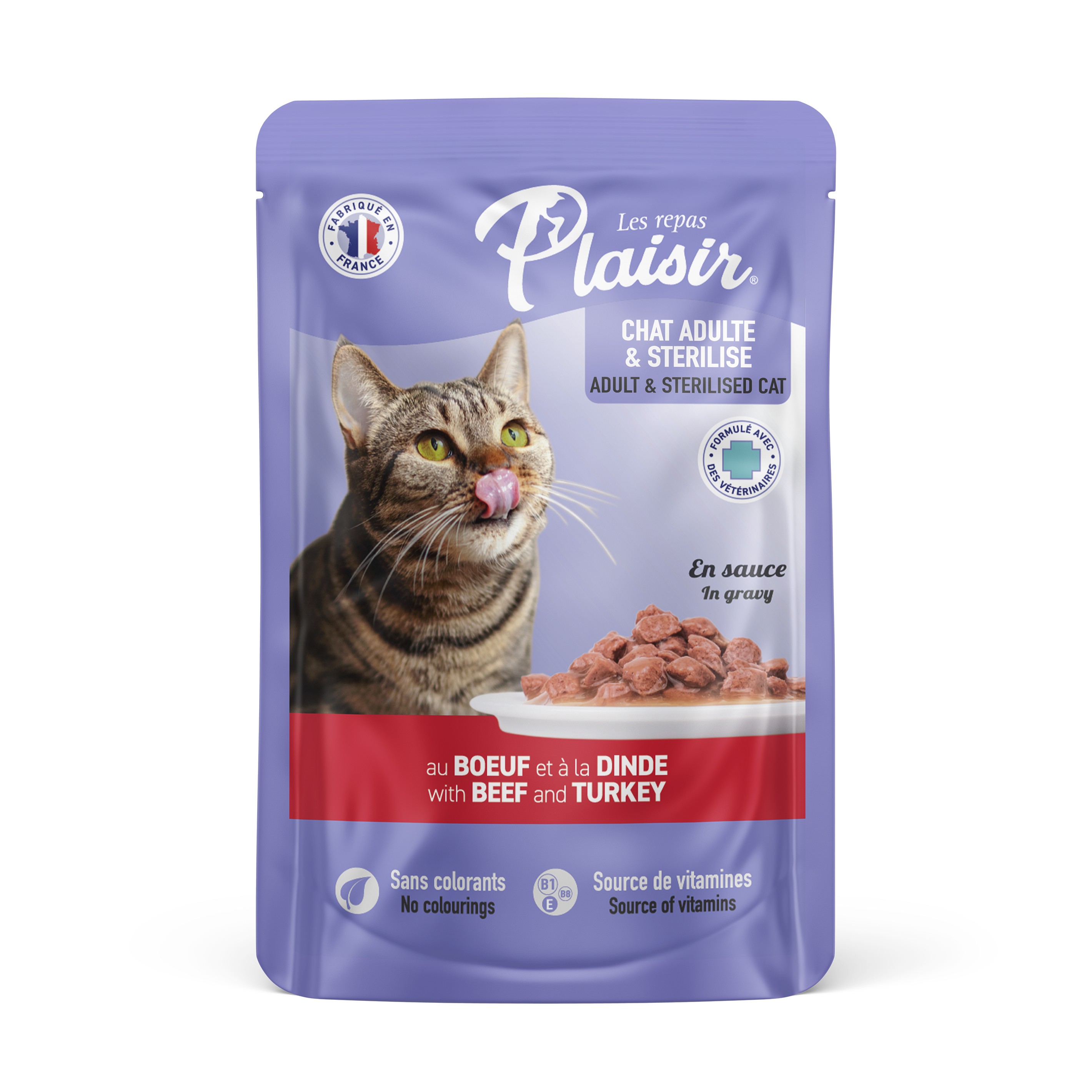 Plaisir Sığır Etli Pouch Mama 100gr