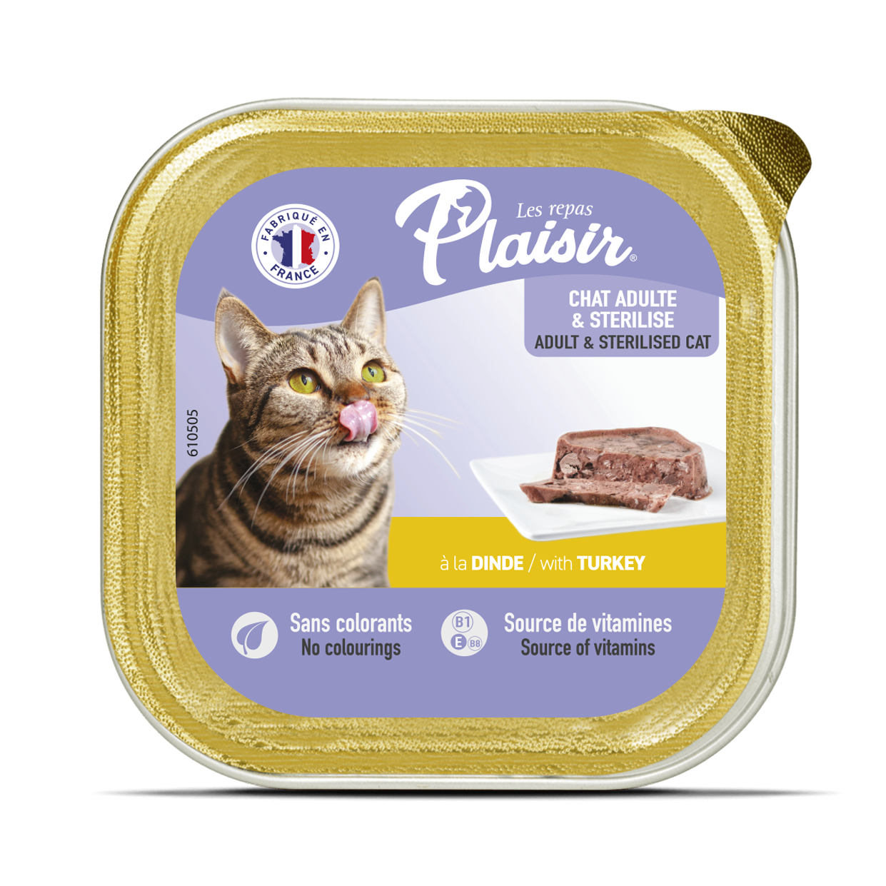 Plaisir Hindi Etli Pate 100gr